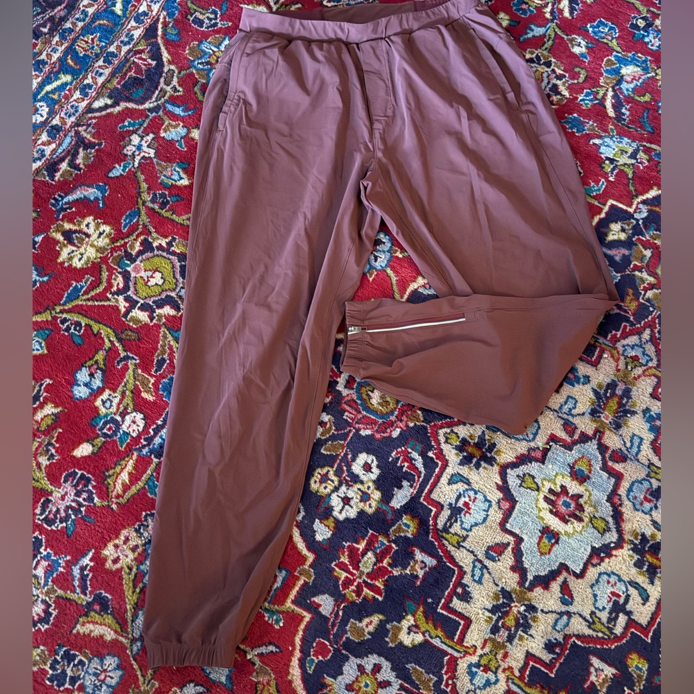 lululemon Adapted State Perforated High-Rise Jogger goodnight plum size 12